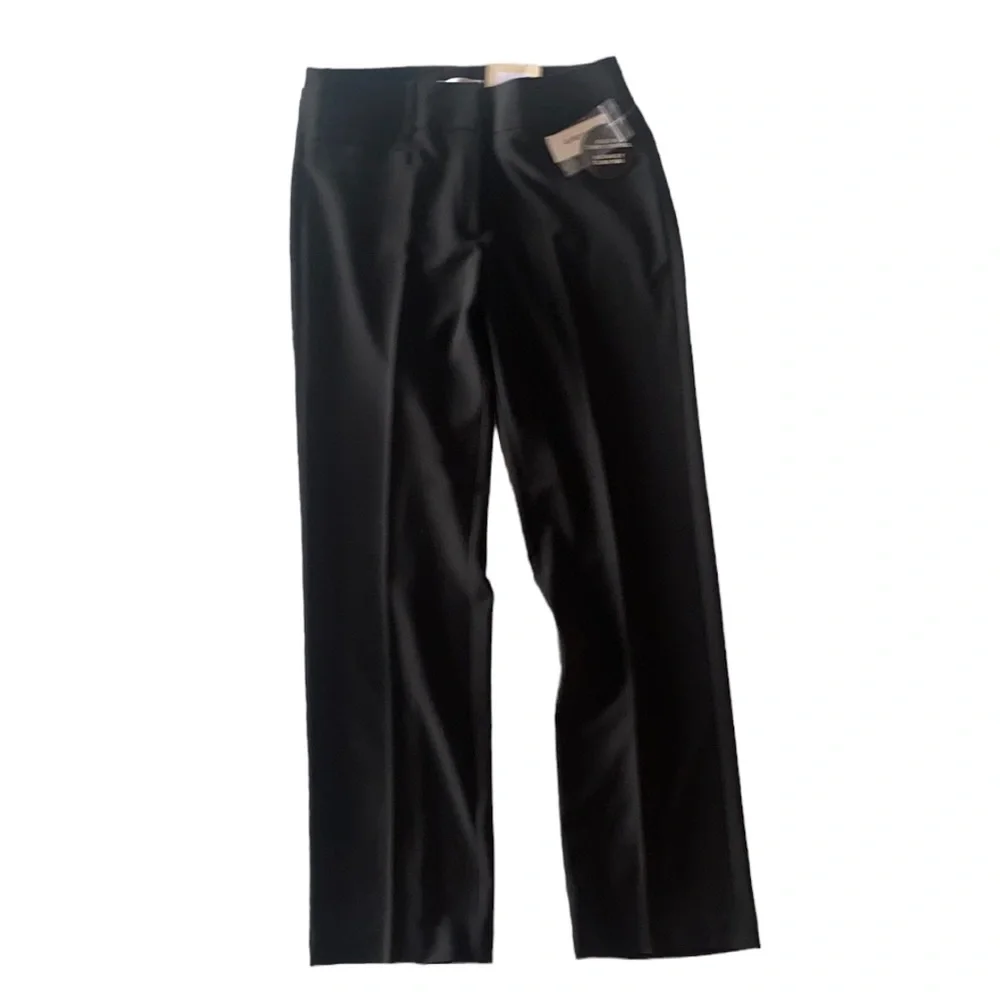 Dressbarn Black Dress Pants. Tummy Control Slimming Pants NWT Size 8.